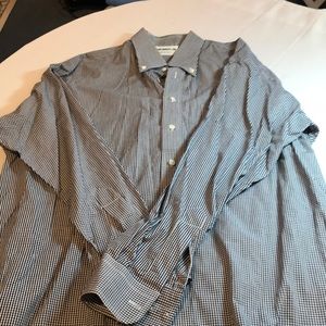 🦀Joseph D’apolito and son check shirt size xl